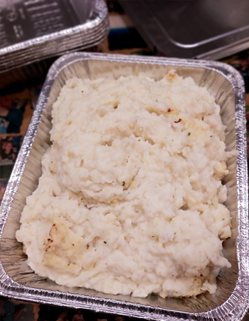 Garlic Cheddar Mashed Potatoes